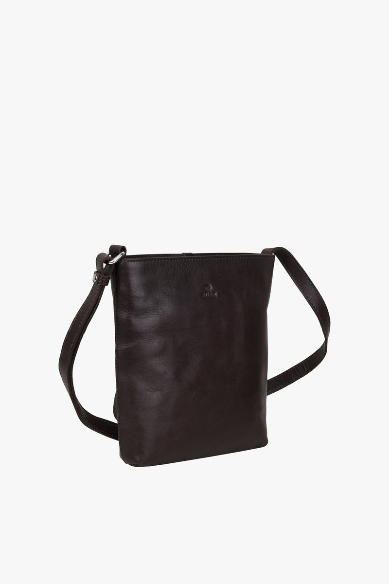 Rivoli mobile bag Daisy Dark brown