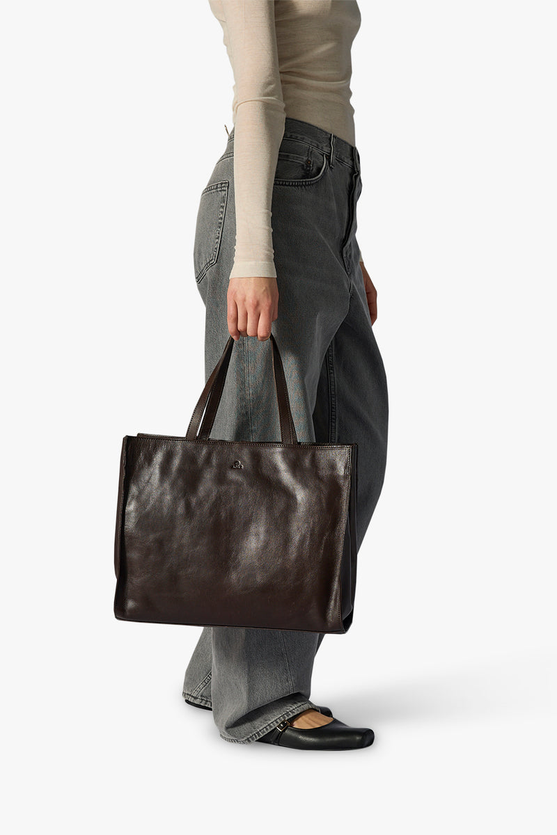 Rivoli handbag Bea Dark brown