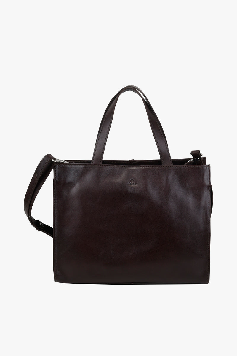 Rivoli handbag Macy Dark brown