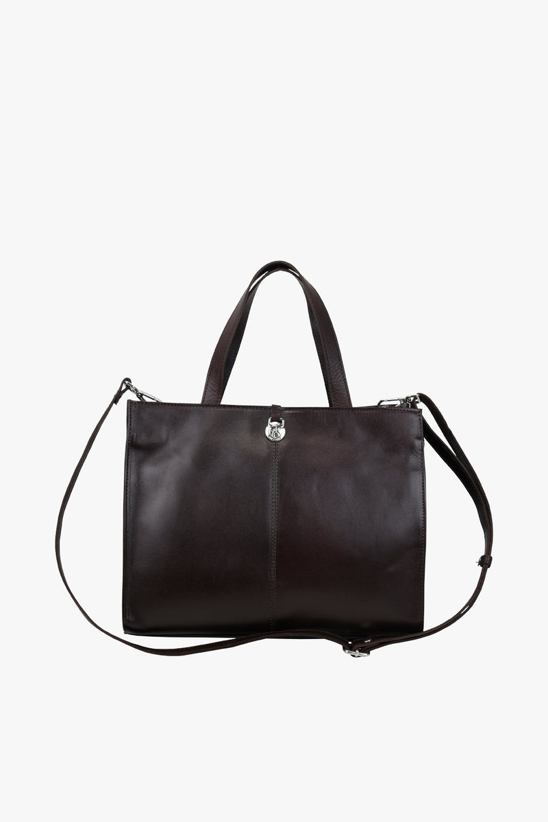 Rivoli handbag Macy Dark brown