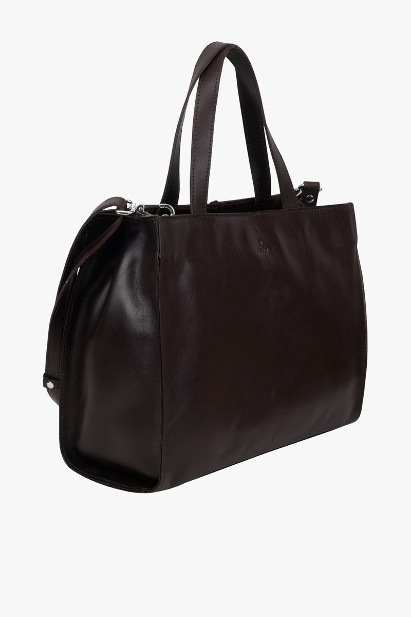 Rivoli handbag Macy Dark brown