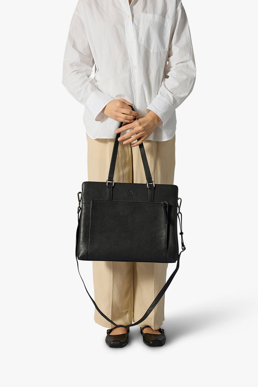 Bergamo working bag Lucca Black - ADAX - Tasker