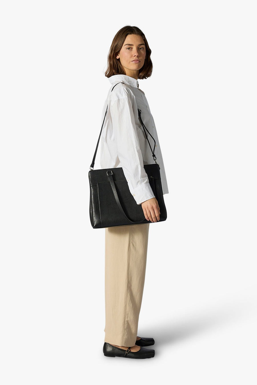 Bergamo working bag Lucca Black - ADAX - Tasker