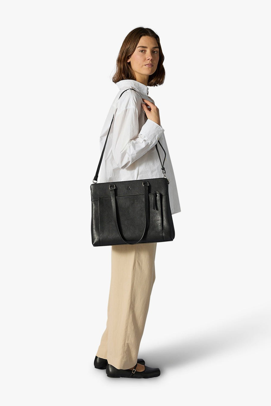 Bergamo working bag Lucca Black - ADAX - Tasker