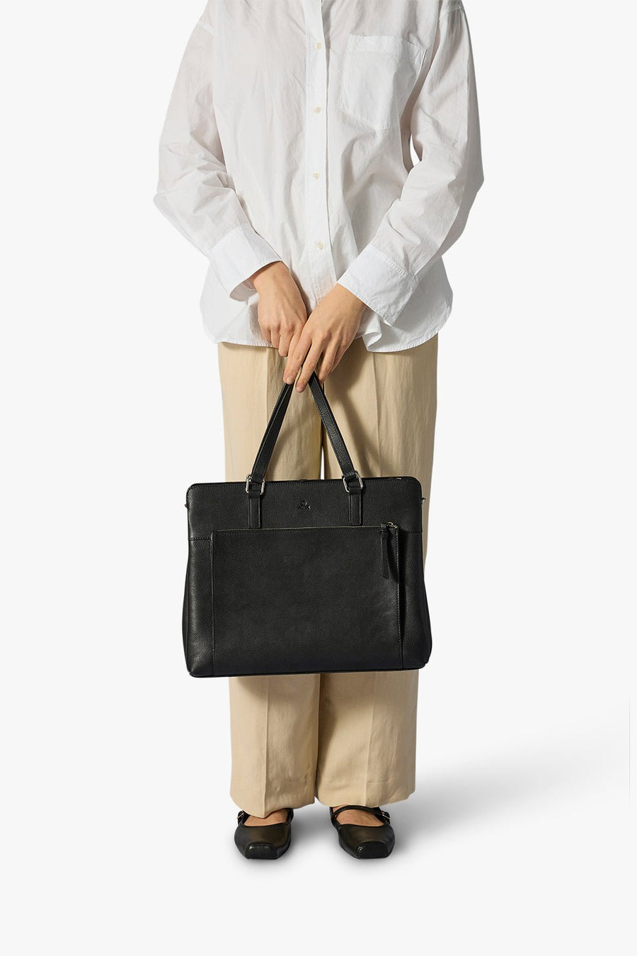 Bergamo working bag Lucca Black - ADAX - Tasker