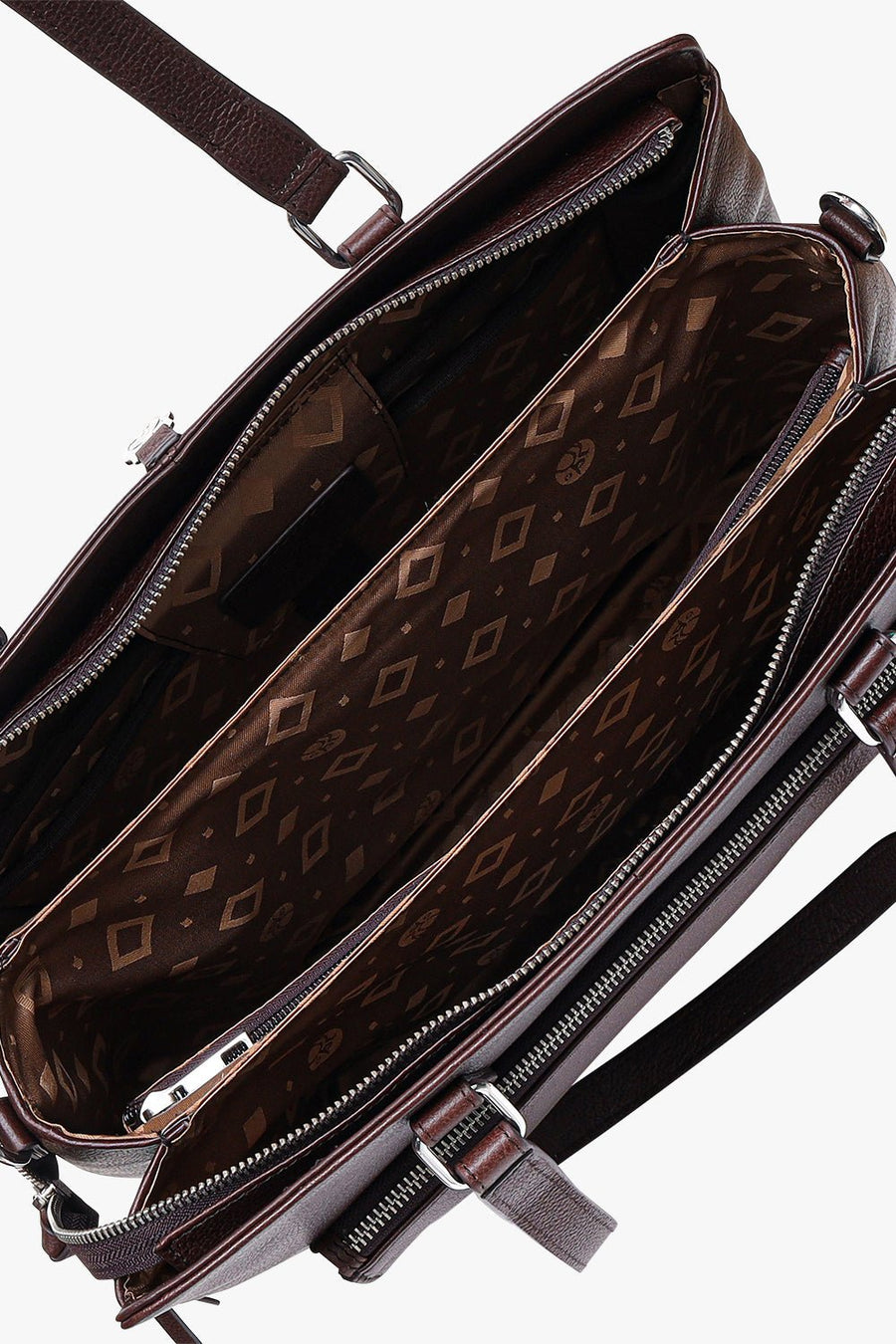 Bergamo working bag Lucca Dark brown - ADAX - Arbejdstasker