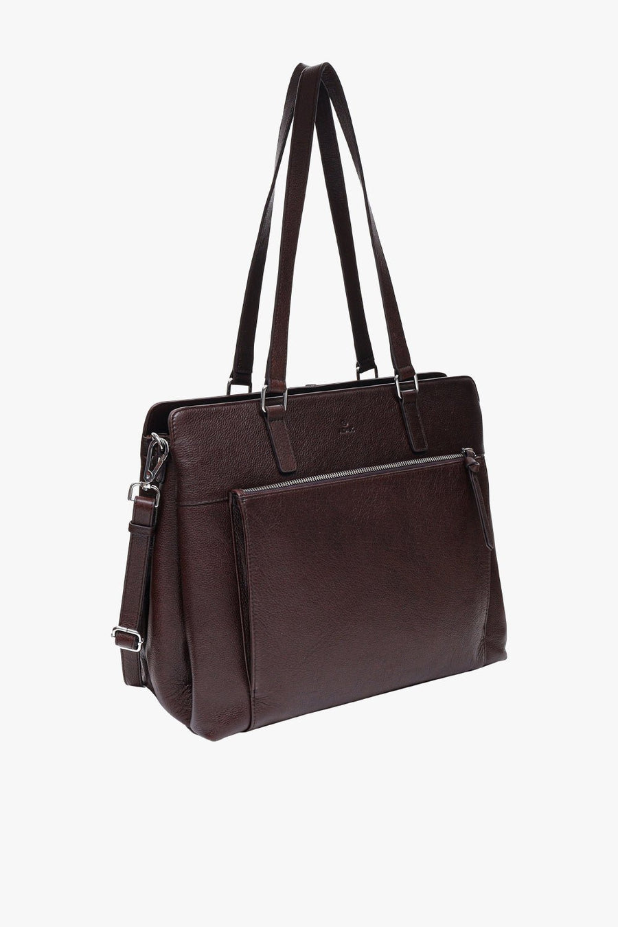 Bergamo working bag Lucca Dark brown - ADAX - Arbejdstasker