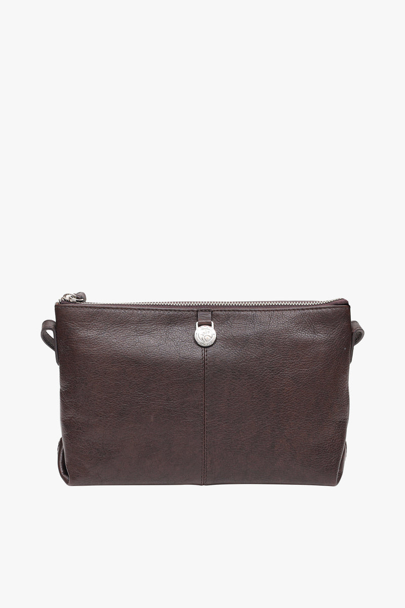 Vittoria shoulder bag Manilla Dark brown