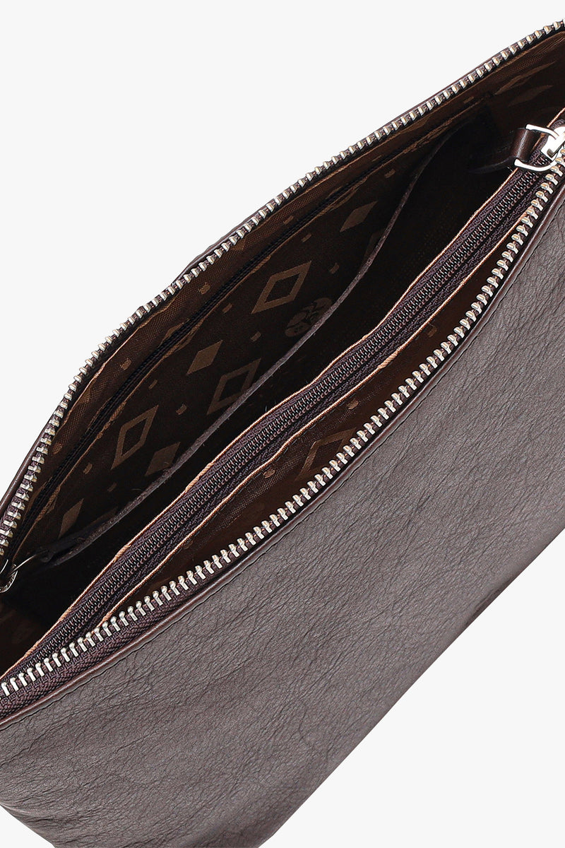 Vittoria shoulder bag Manilla Dark brown