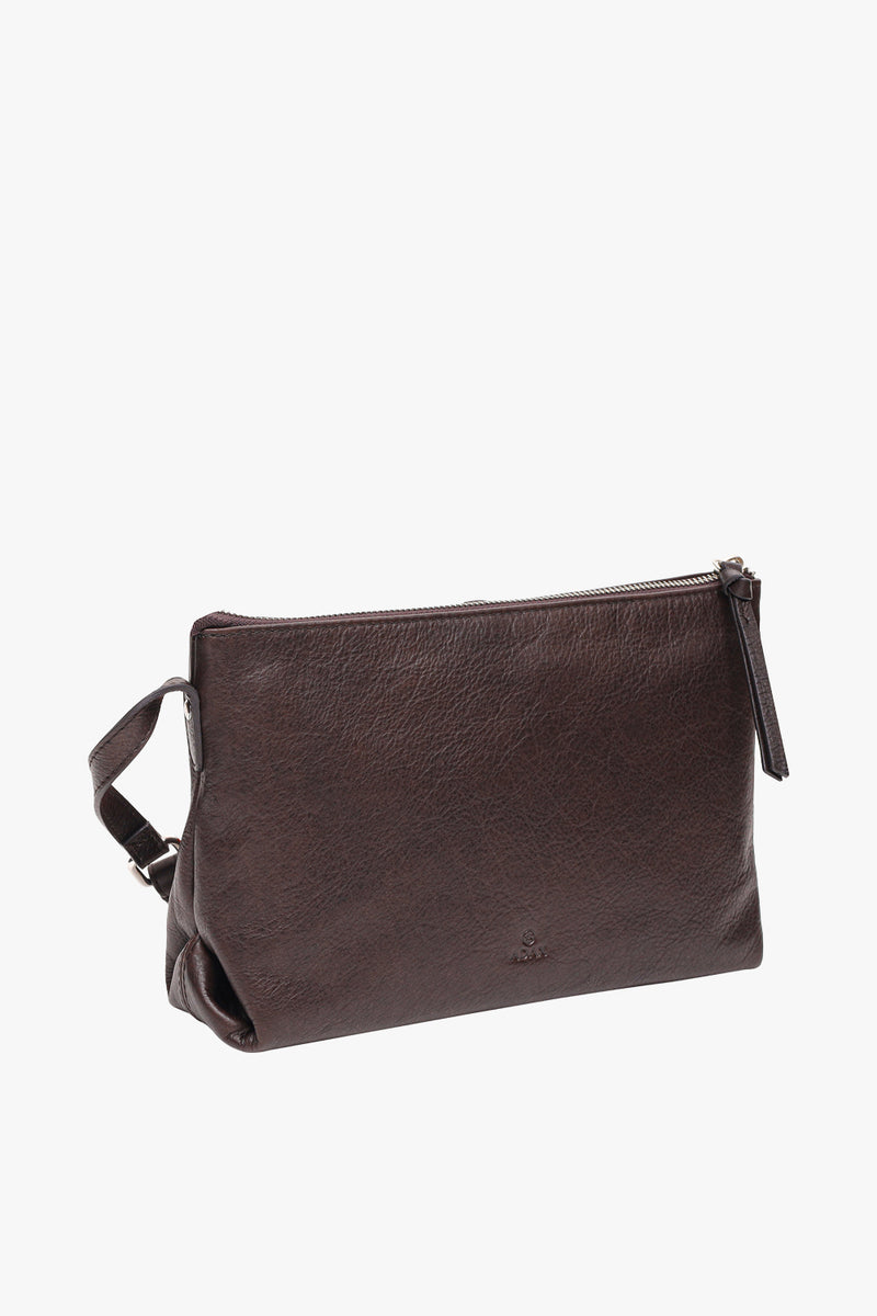 Vittoria shoulder bag Manilla Dark brown