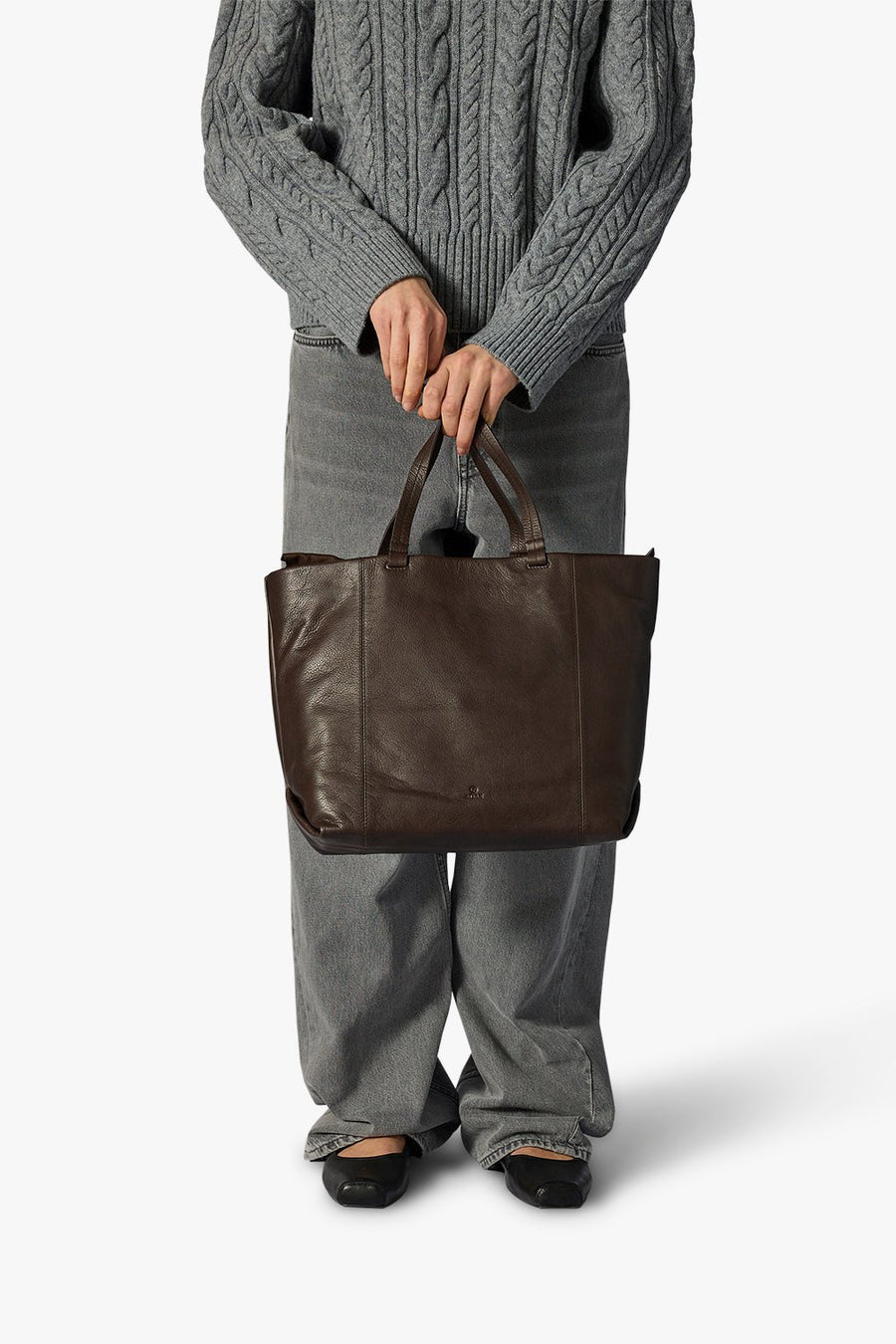 Vittoria shopper Tikki Dark brown - ADAX - Shopper