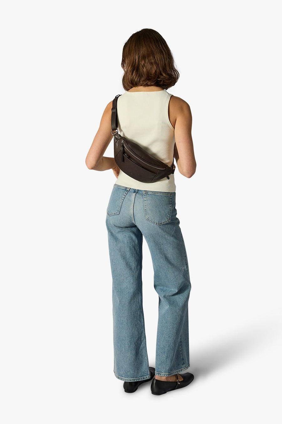 Vittoria bumbag Fenja Dark brown - ADAX - Bumbags