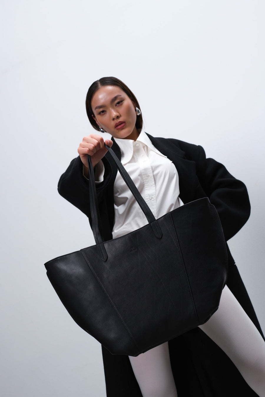 Portofino shopper Pearl Black - ADAX - Shopper