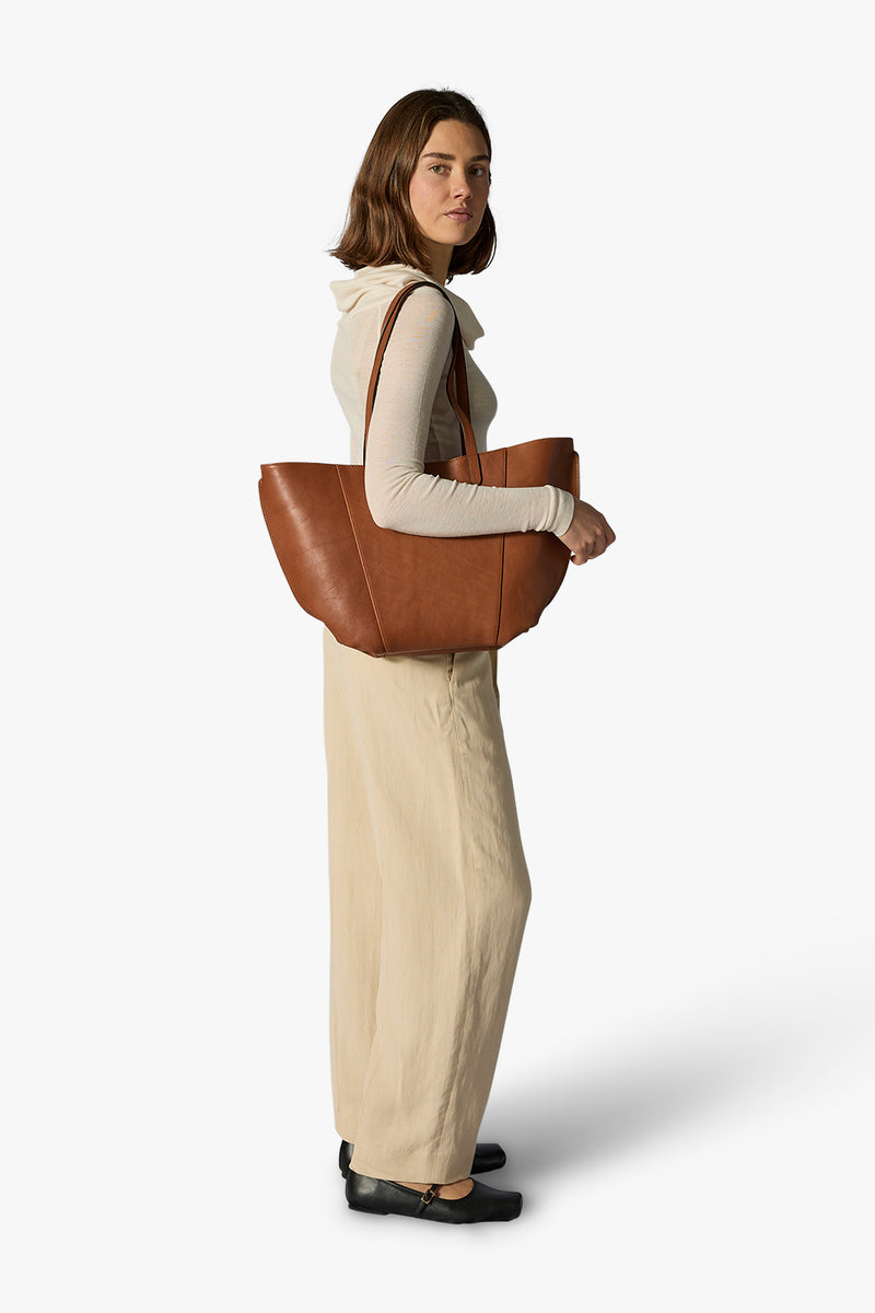 Portofino shopper Pearl Brown