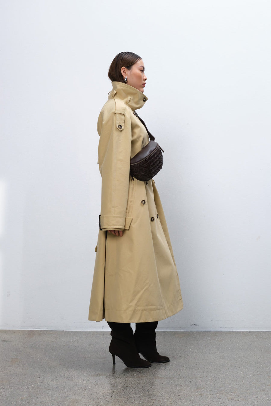 Lucca bumbag Palma Dark brown - ADAX - Bumbags