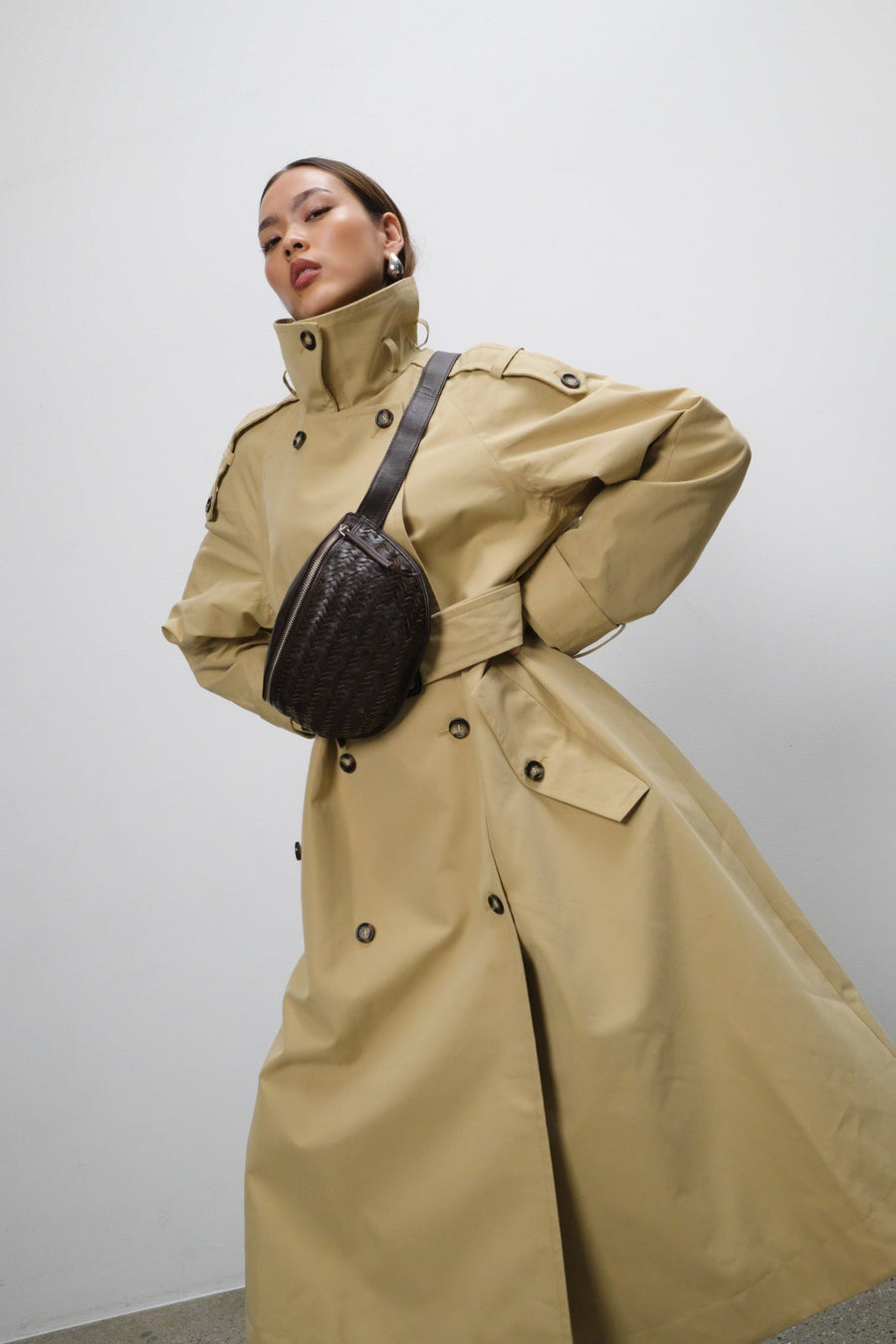 Lucca bumbag Palma Dark brown - ADAX - Bumbags