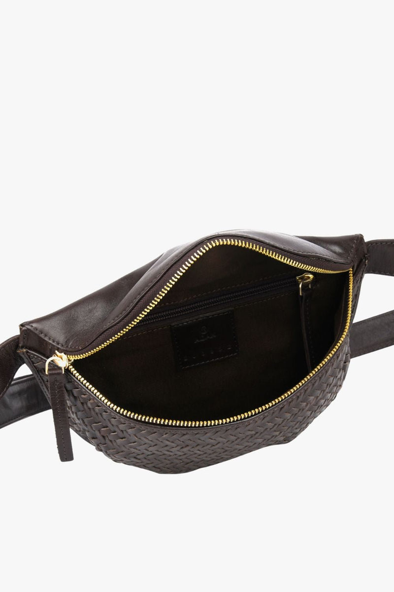 Lucca bumbag Palma Dark brown - ADAX - Bumbags