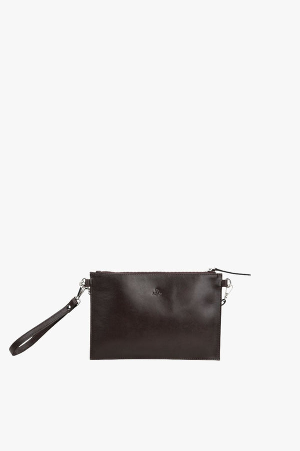 Rivoli combi clutch Randi Dark brown