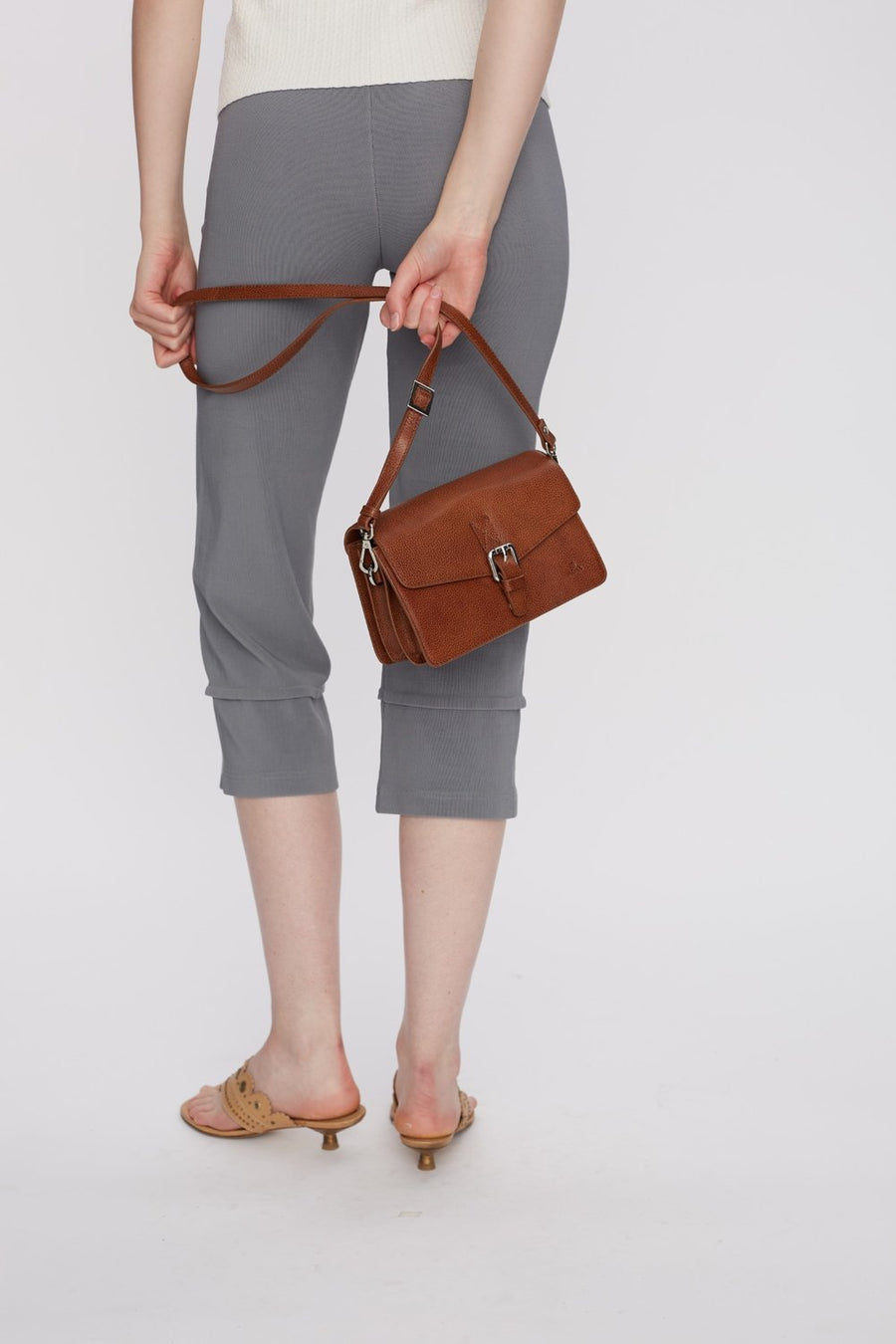Brescia shoulder bag Nikita Caramel - ADAX - Skuldertasker