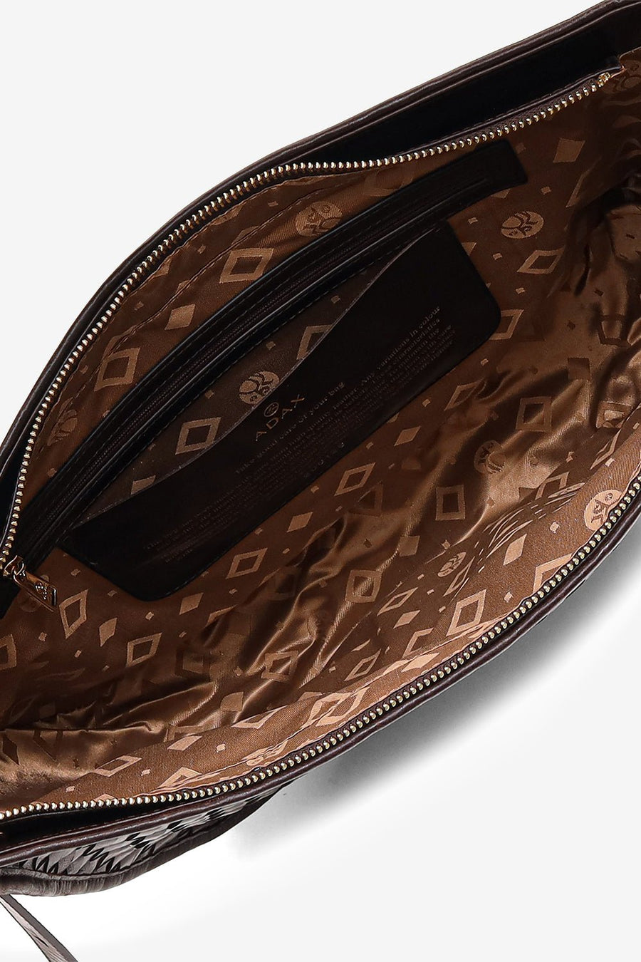 Salerno shoulder bag Norma Dark brown - ADAX - Skuldertasker