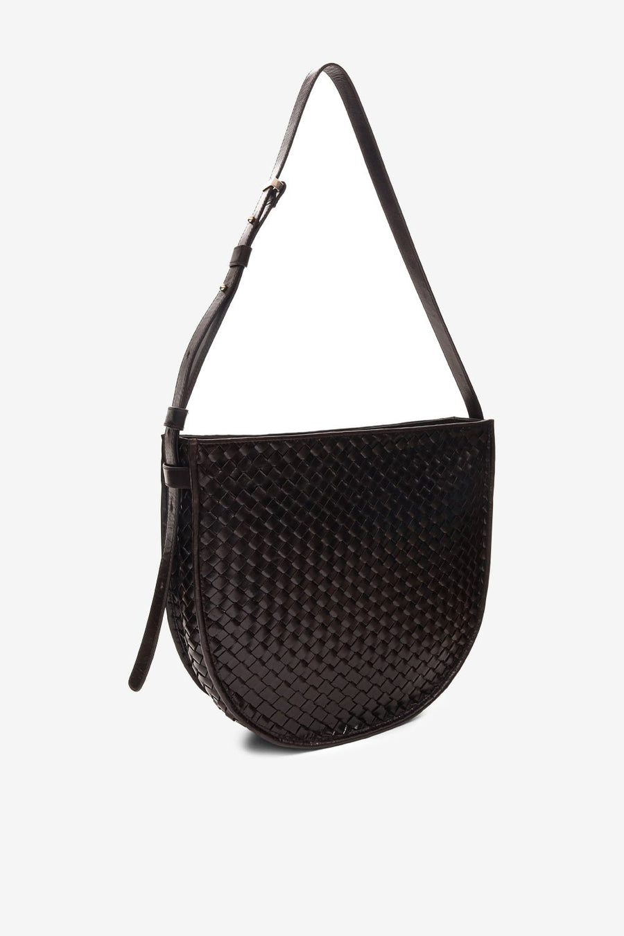 Salerno shoulder bag Norma Dark brown - ADAX - Skuldertasker