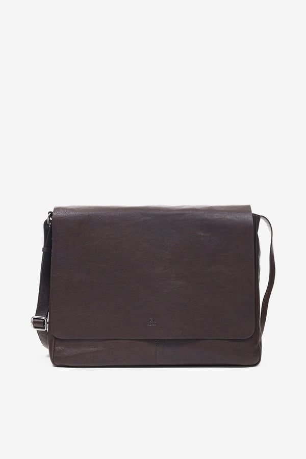 Vittoria shoulder bag Anemone Dark brown - ADAX - Crossbody