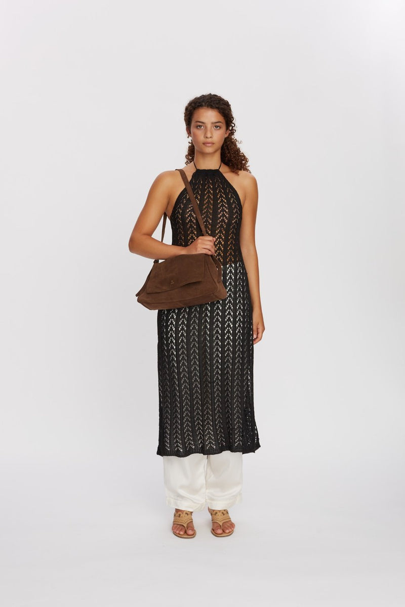 Rozzano shoulder bag Linn Chocolate - ADAX - Skuldertasker