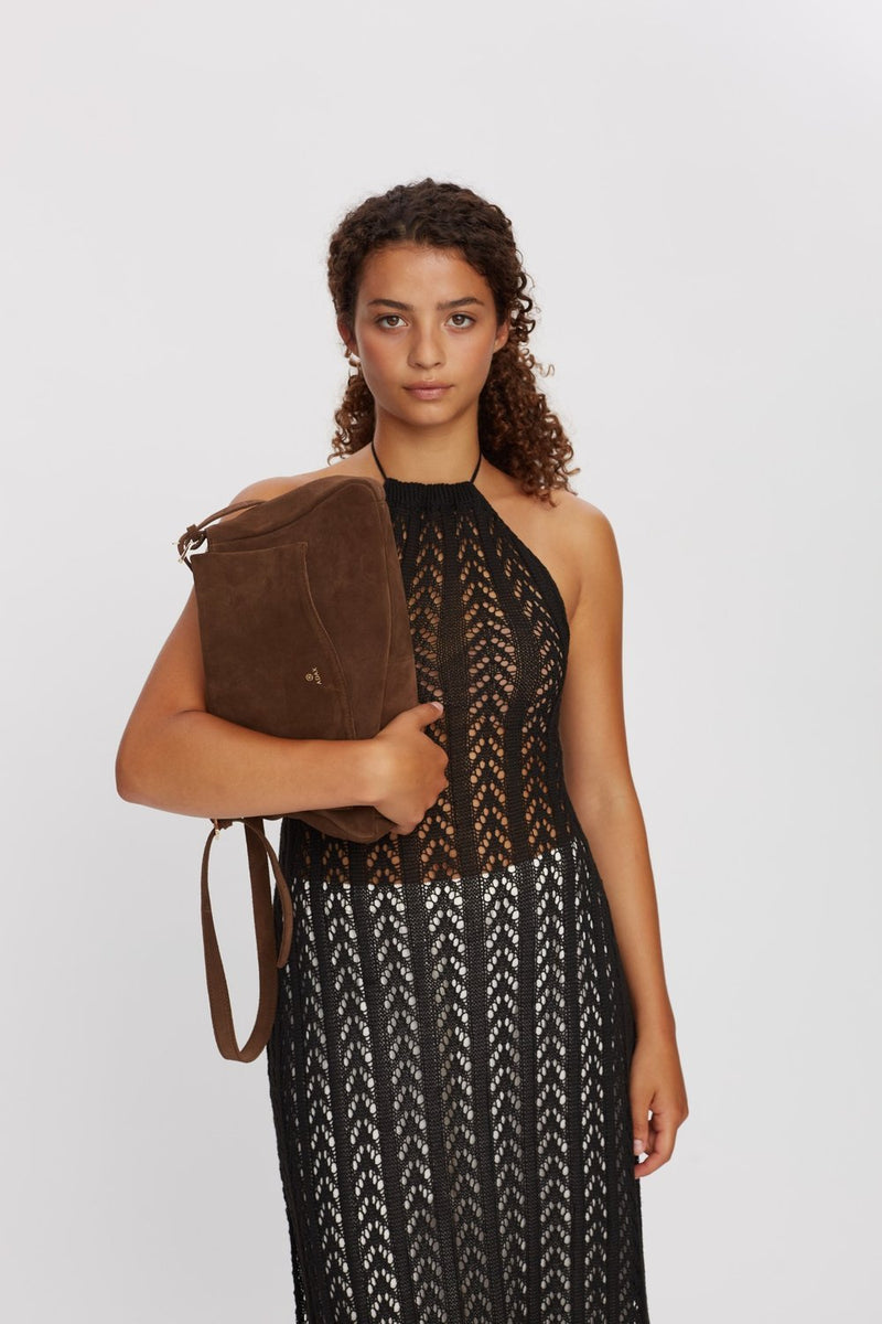 Rozzano shoulder bag Linn Chocolate - ADAX - Skuldertasker