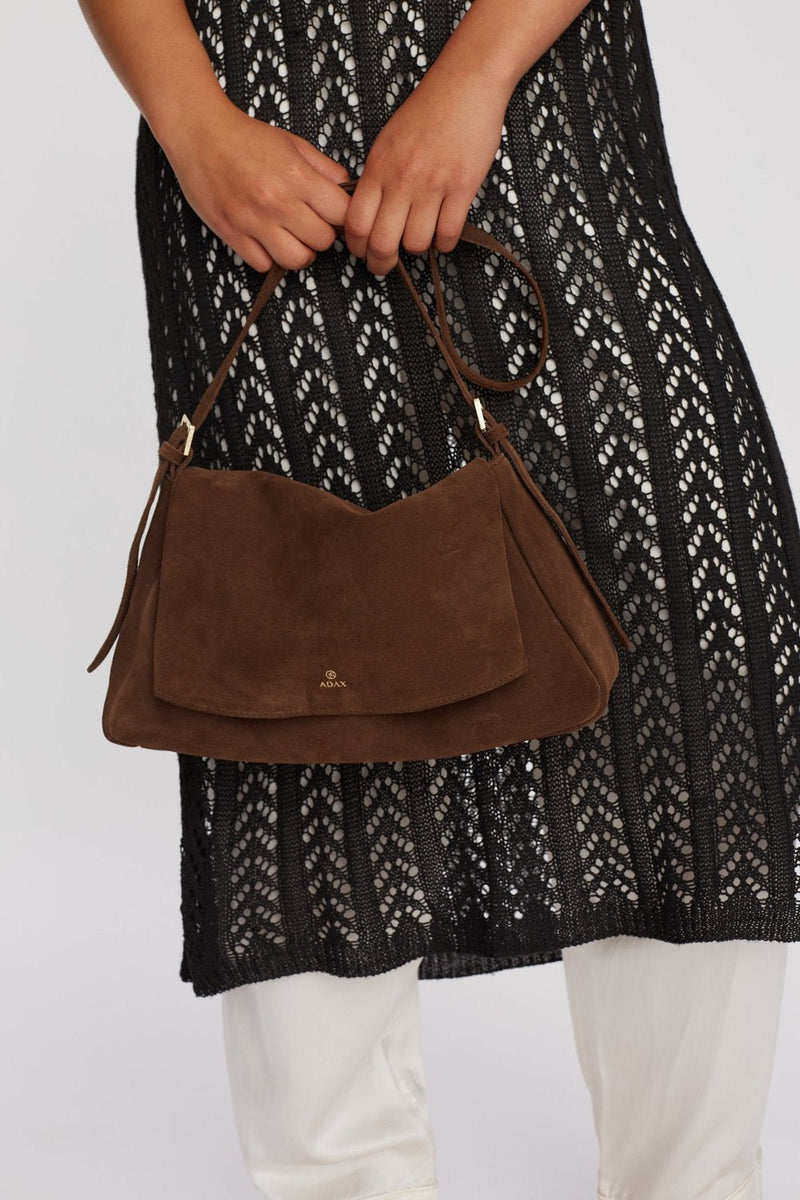 Rozzano shoulder bag Linn Chocolate - ADAX - Skuldertasker
