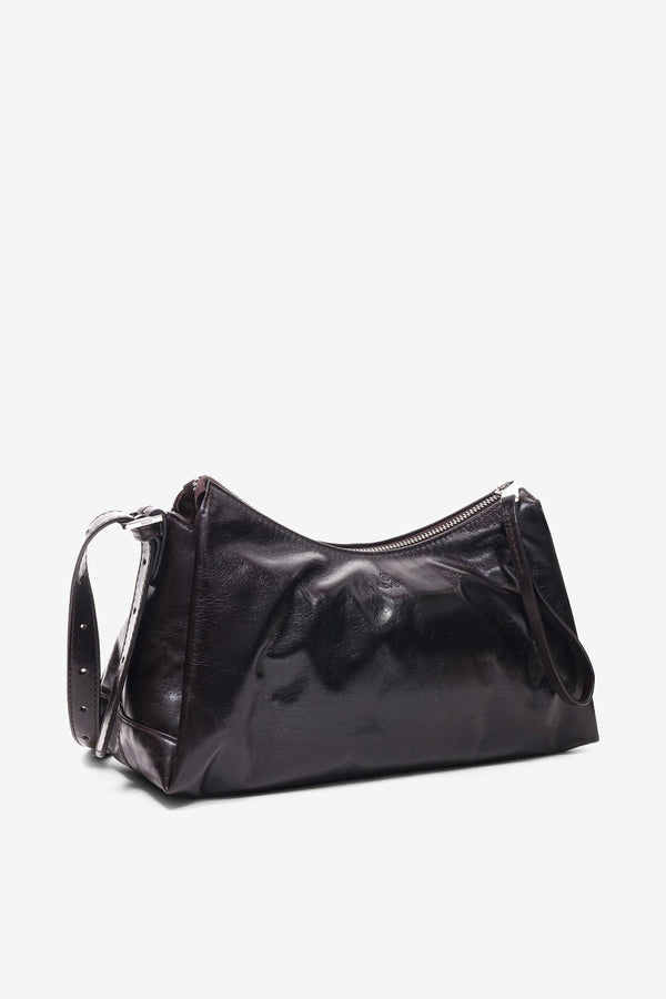 Milano shoulder bag Cecilia Dark brown - ADAX - Crossbody