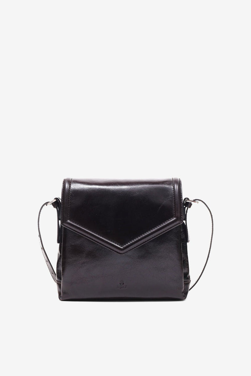 Milano shoulder bag Nia Dark brown - ADAX - Crossbody