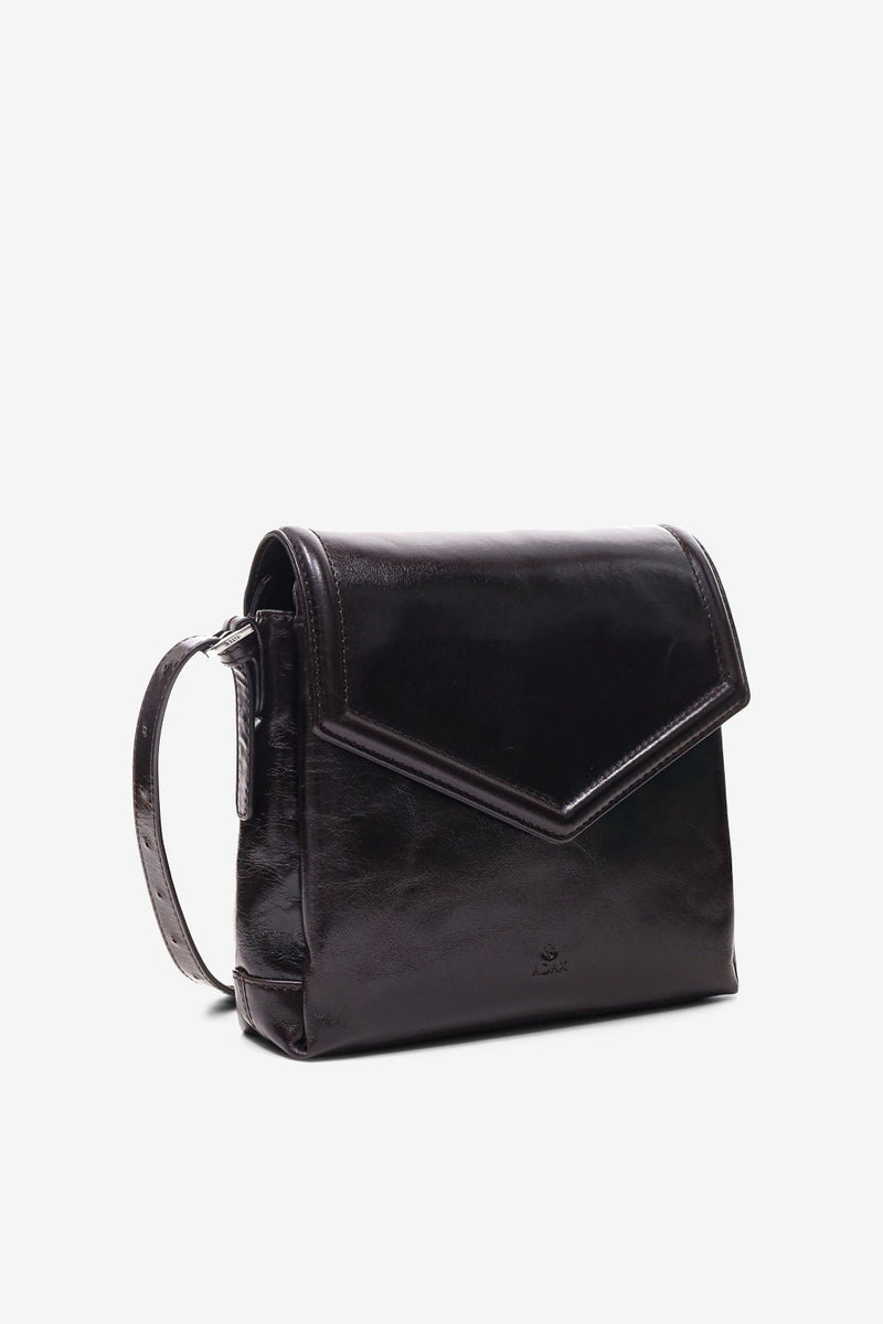 Milano shoulder bag Nia Dark brown - ADAX - Crossbody