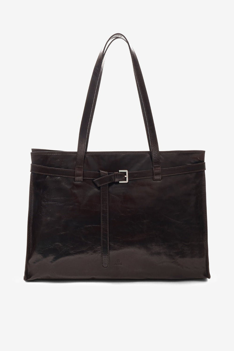 Milano handbag Thalia Dark brown - ADAX - Håndtasker