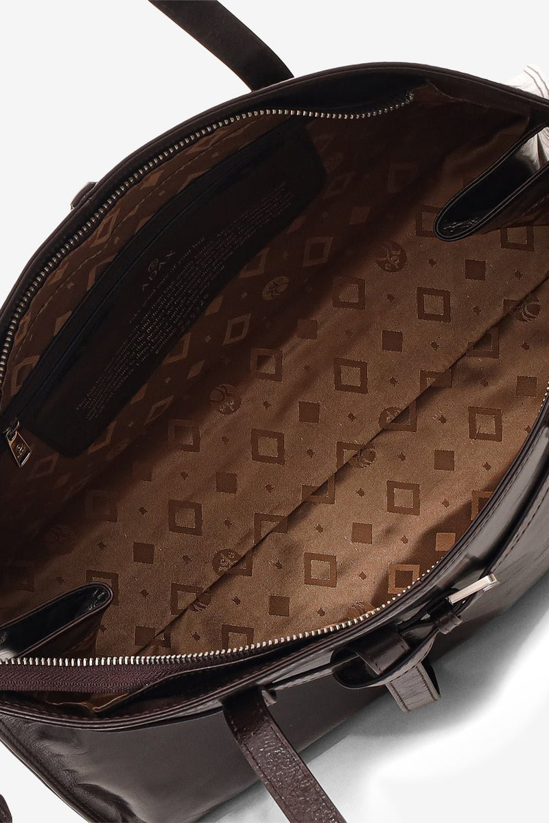 Milano handbag Thalia Dark brown - ADAX - Håndtasker