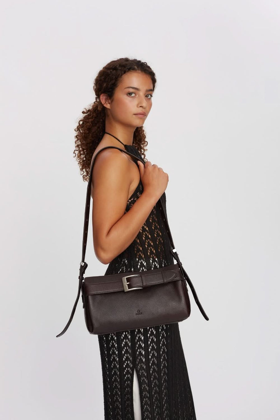 Cormorano shoulder bag Carrie Chocolate - ADAX - Crossbody
