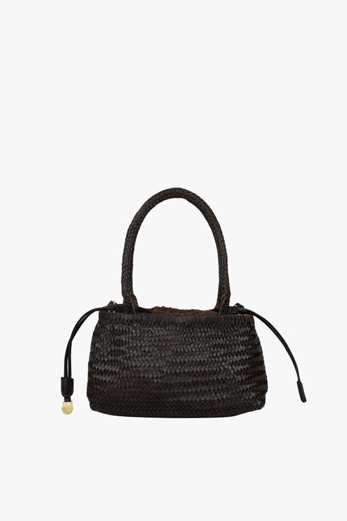 Lucca handbag Zeleste Dark brown - ADAX - Tasker