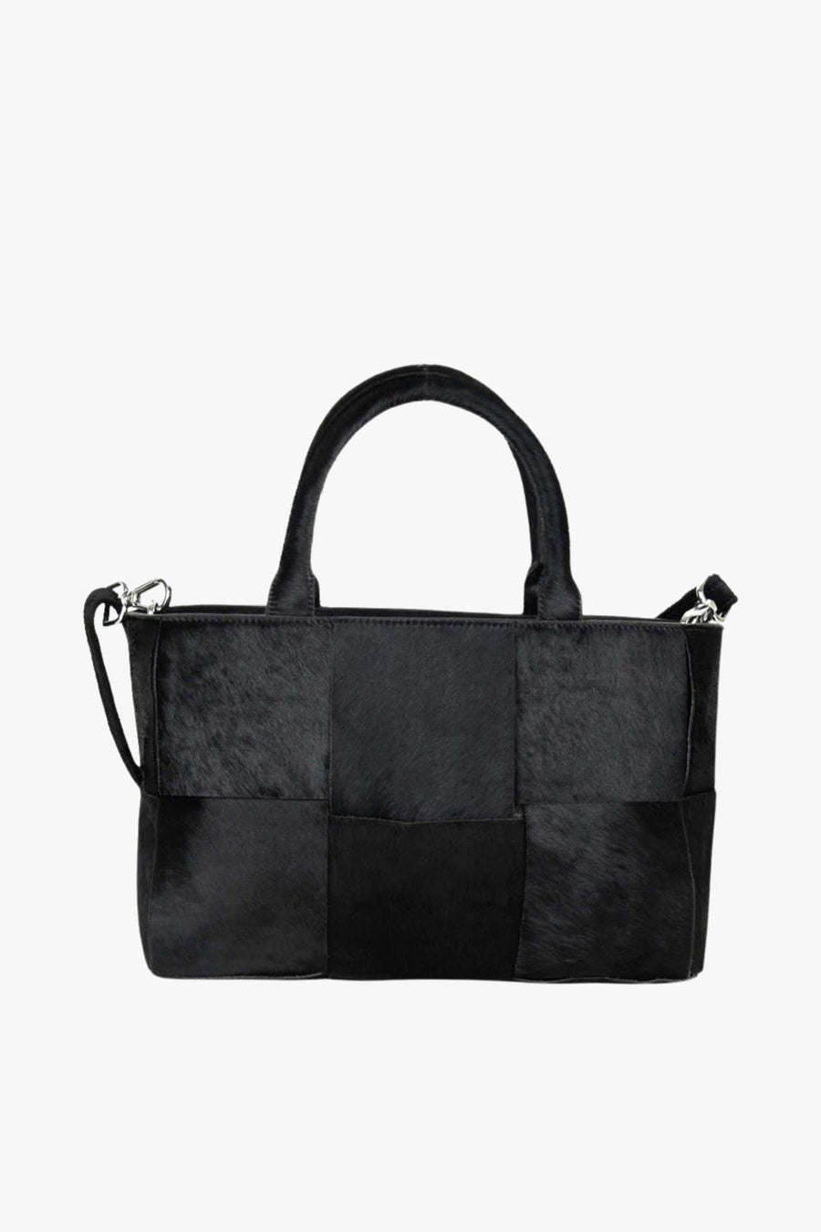 Molino braided handbag Harper Black - ADAX - Håndtasker