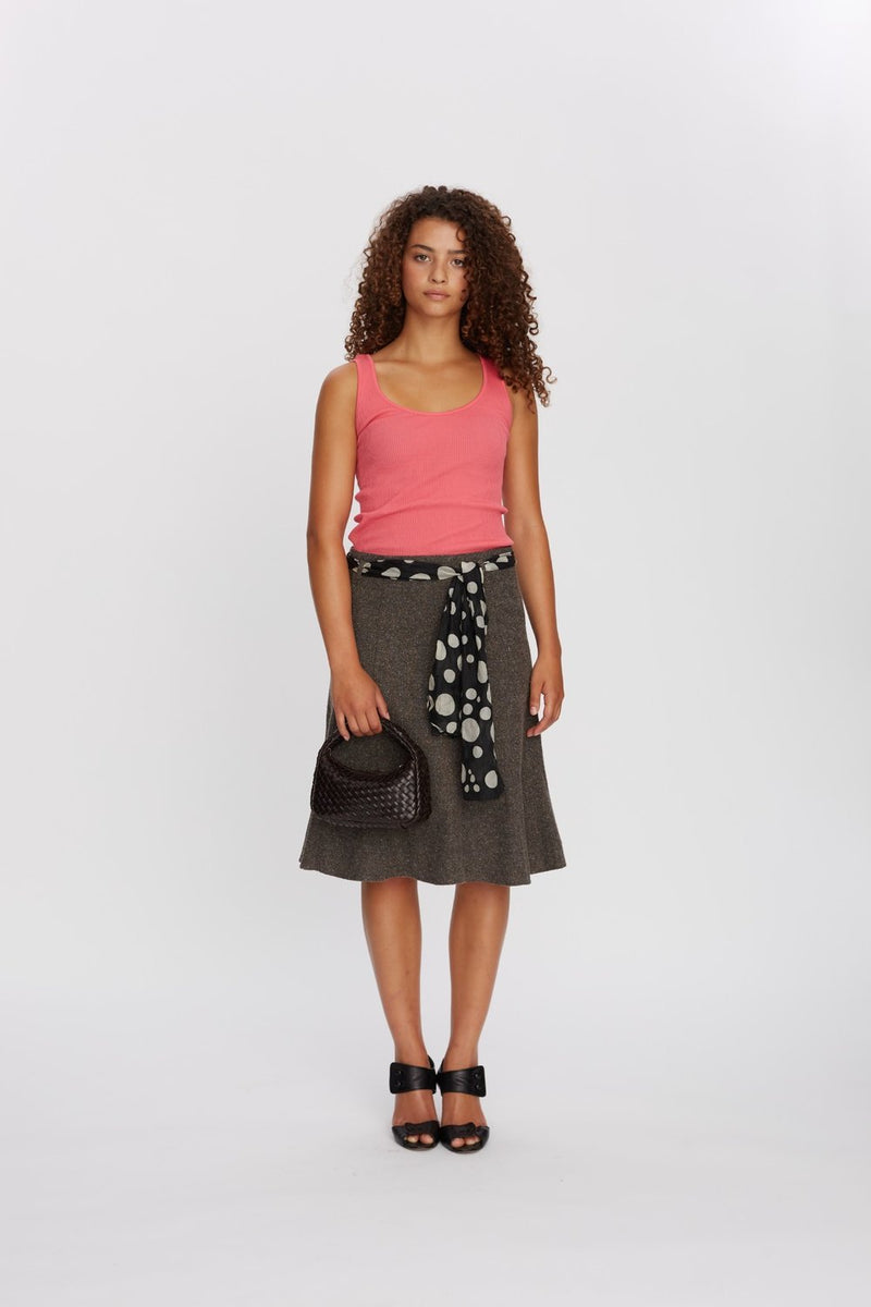 Salerno shoulder bag Madelaine Dark brown - ADAX - Håndtasker