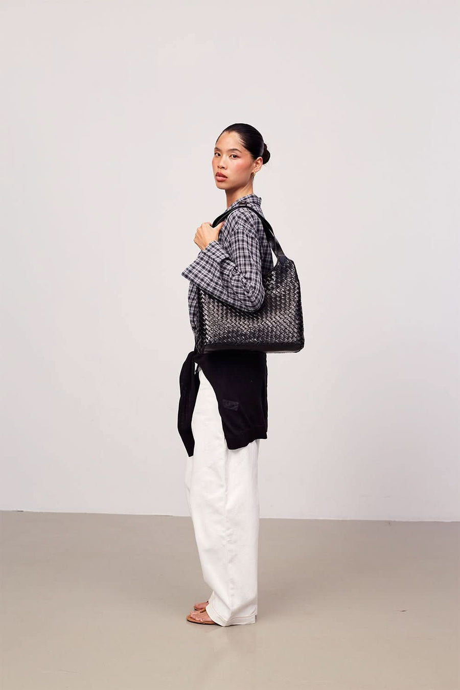 Salerno shoulder bag Alica Black - ADAX - Arbejdstasker