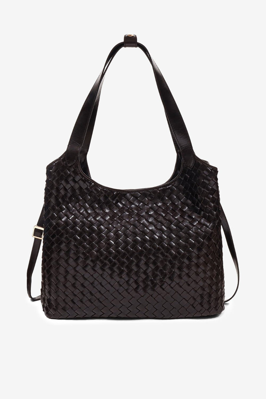 Salerno shoulder bag Alica Dark brown - ADAX - Arbejdstasker
