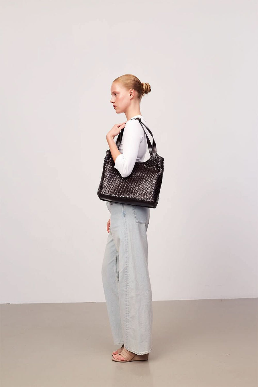 Salerno shoulder bag Alica Dark brown - ADAX - Skuldertasker