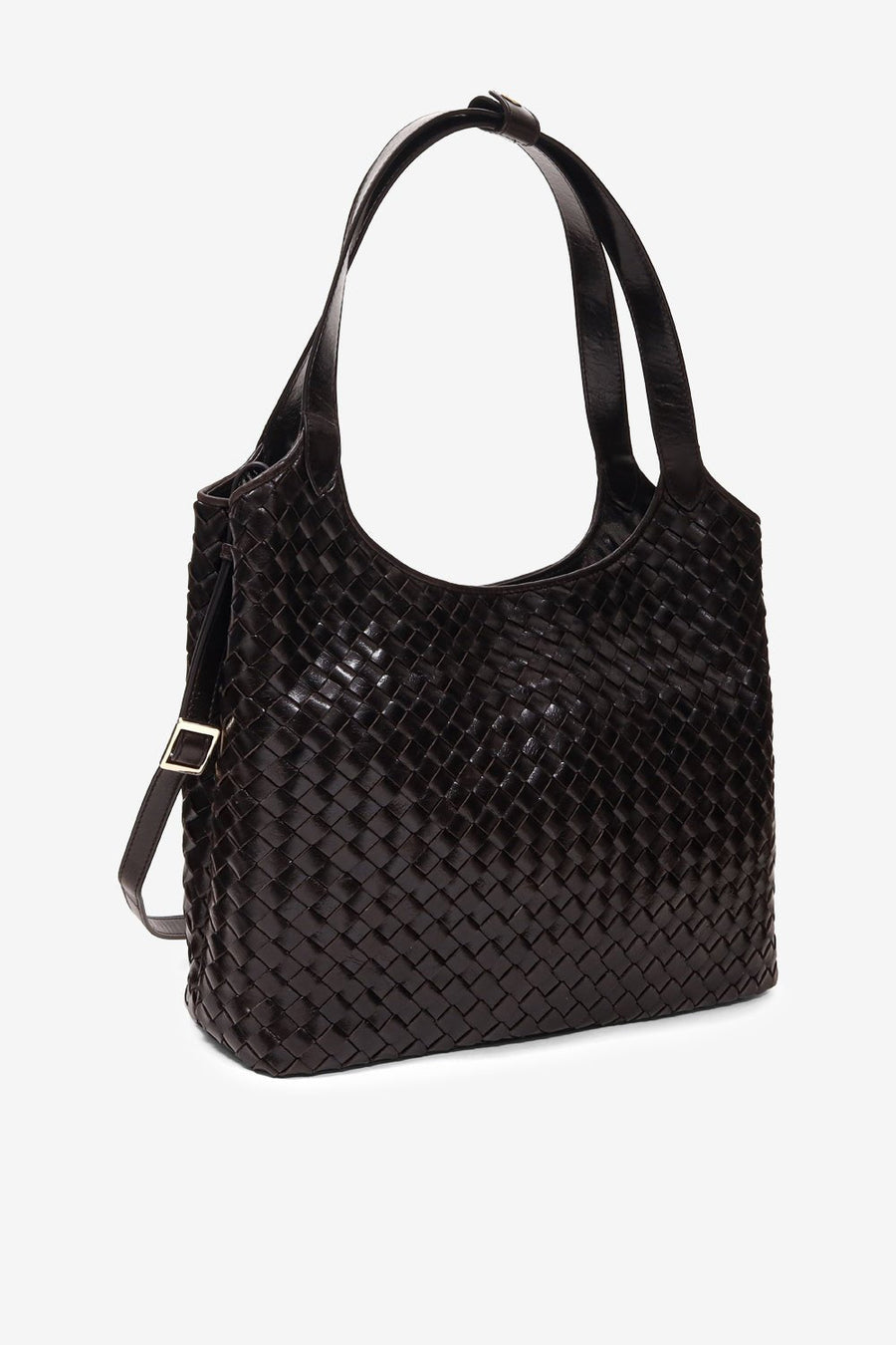 Salerno shoulder bag Alica Dark brown - ADAX - Arbejdstasker
