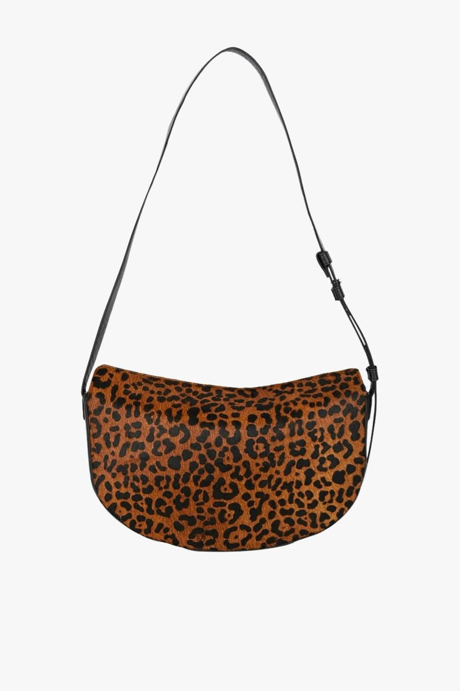Amalfi leo shoulder bag Alba Brown leo - ADAX - Skuldertasker