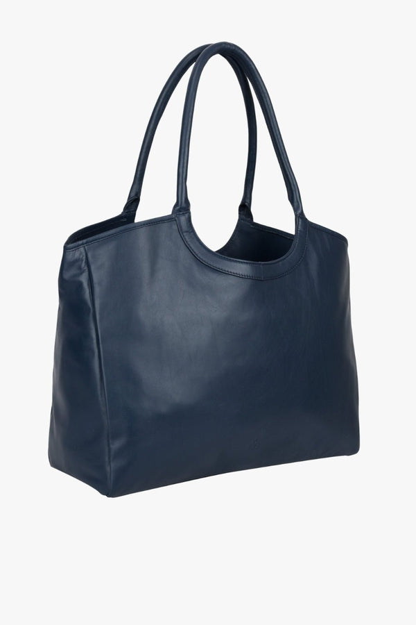 Amalfi shopper Sienna Dark blue - ADAX - Tasker