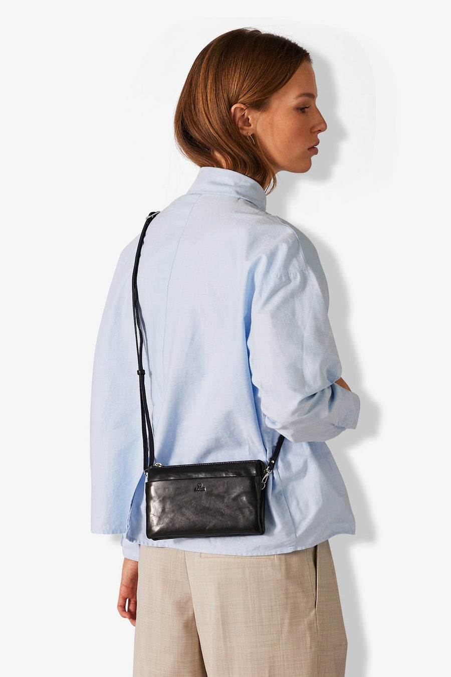 Salerno combi clutch Nellie Black - ADAX - Clutches