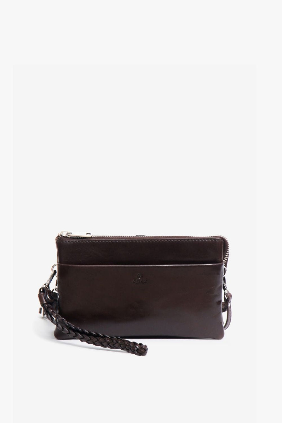 Salerno combi clutch Nellie Dark brown - ADAX - Clutches
