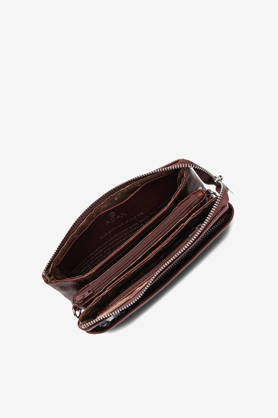 Cormorano combi clutch Nellie Walnut - ADAX - Clutches