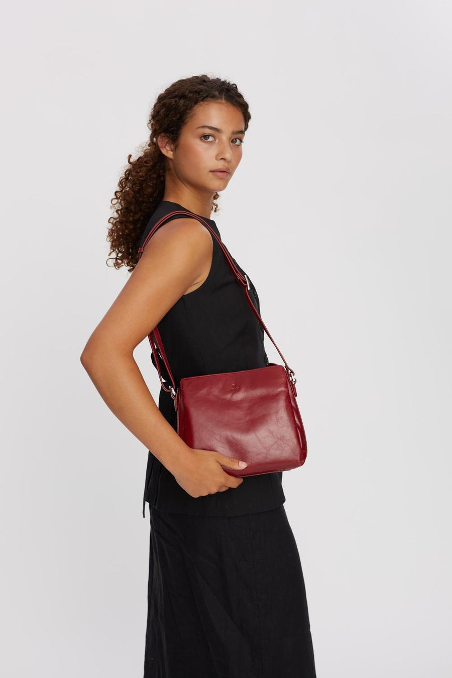 Salerno shoulder bag Sia Amaretto - ADAX - Skuldertasker