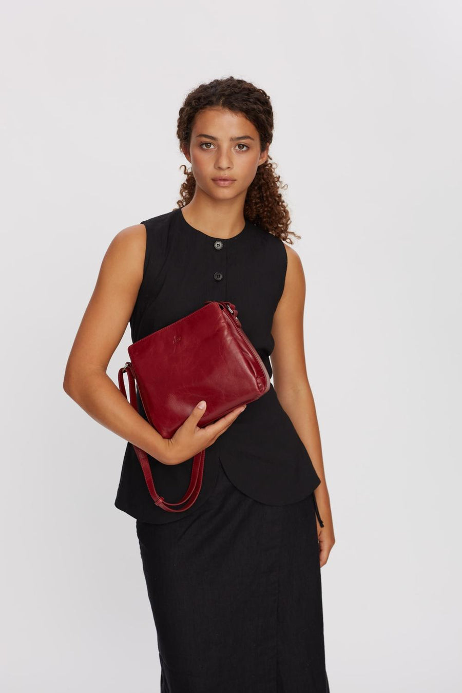 Salerno shoulder bag Sia Amaretto - ADAX - Skuldertasker