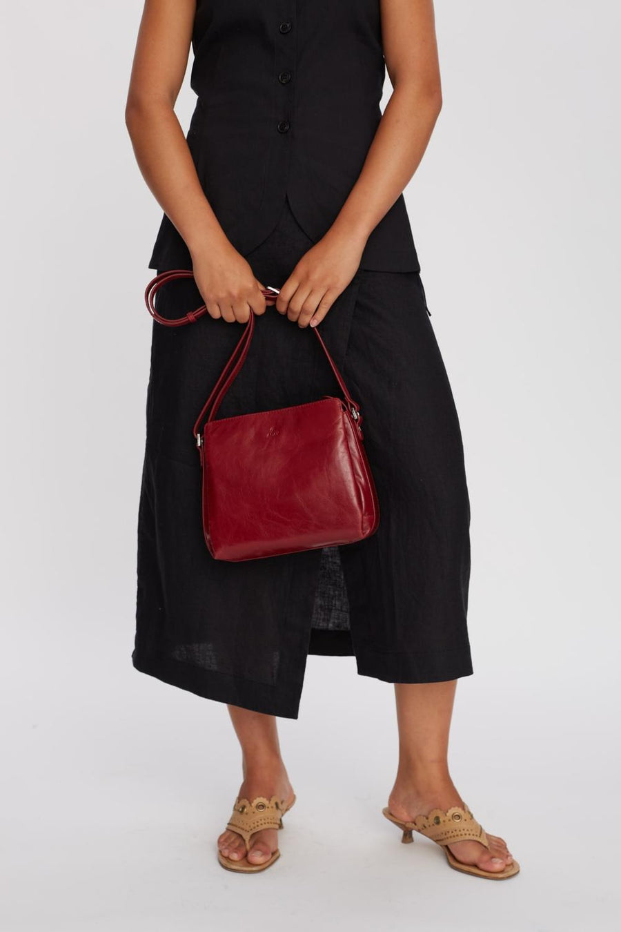 Salerno shoulder bag Sia Amaretto - ADAX - Skuldertasker